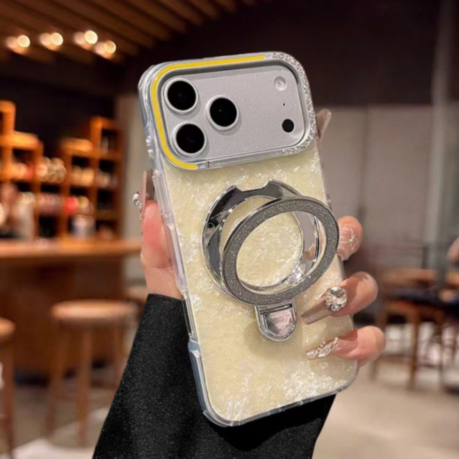 Ốp lưng cứng kim cương giả lấp lánh tương thích với iPhone 13 pro max 14 pro max 15 pro max 16 pro max 17 pro max 17 air case