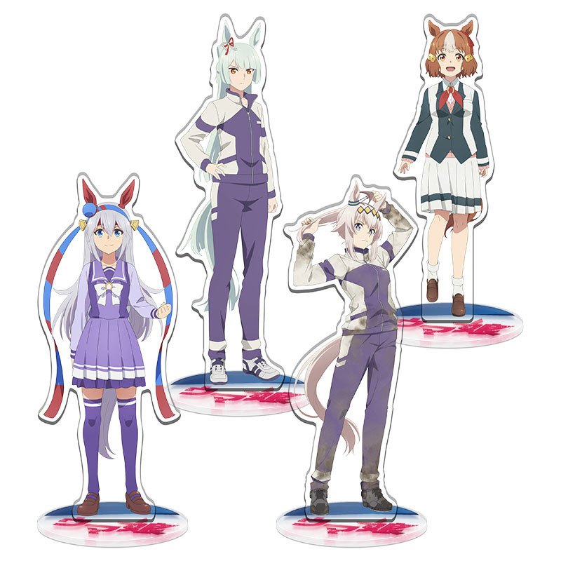 Uma Musume Oguri Cap Acrylic Đứng - Cinderella Grey Tamamo Cross Anime Hình Nhân Vật Merch