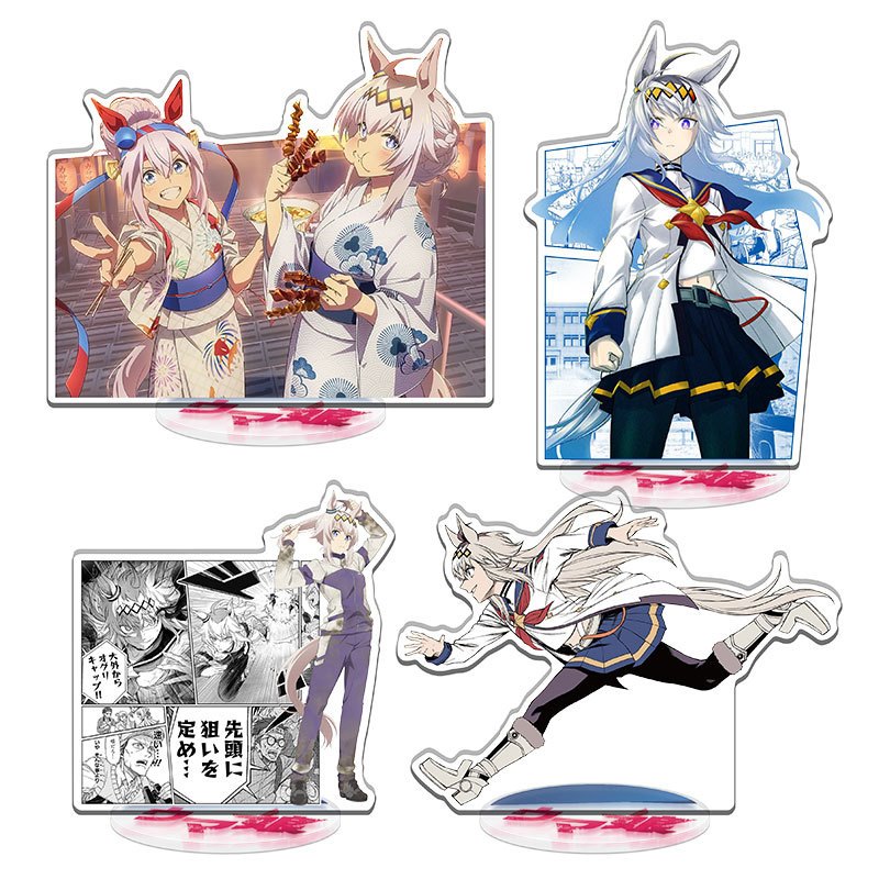 Uma Musume Oguri Cap Acrylic Đứng - Cinderella Grey Tamamo Cross Anime Hình Nhân Vật Merch