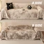 Khăn Trải Sofa Kiểu Pháp Cổ Điển Bằng Vải Sợi Lông Mịn, Chăn Trang Trí Ghế Sofa, Bảo Vệ Đồ Đạc, Bọc Ghế Sofa Toàn Bộ Cho Ghế Sofa Hình Chữ L/U, Ghế Đôi, Ghế Futon