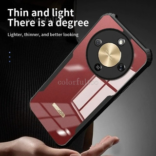 Ốp điện thoại Acrylic trong suốt TPU mềm siêu mỏng, bảo vệ camera, chống sốc cho Honor X9D 5G 2025/X9C/X9A/X9B/X 9B/X 9A/HonorX9b/HonorX9C
