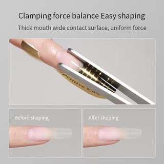 [ANNIES] Kẹp định hình nhật ký làm móng tay Crystal Phototherapy Định hình mở rộng Kìm định hình móng tay Cửa hàng làm móng Dụng cụ nhíp xây dựng chuyên dụng