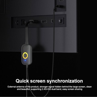 4K HDMI TV Stick 2.4G / 5G Màn hình WiFi không dây Bộ thu TV Dongle cho Mirascreen cho IOS Android sang TV