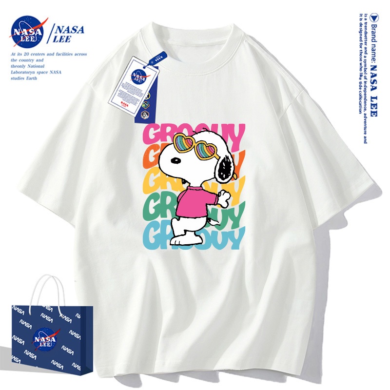 NASA Đồng Thương Hiệu - Áo Thun Cotton Nguyên Chất, Xu Hướng Mùa Hè 2025