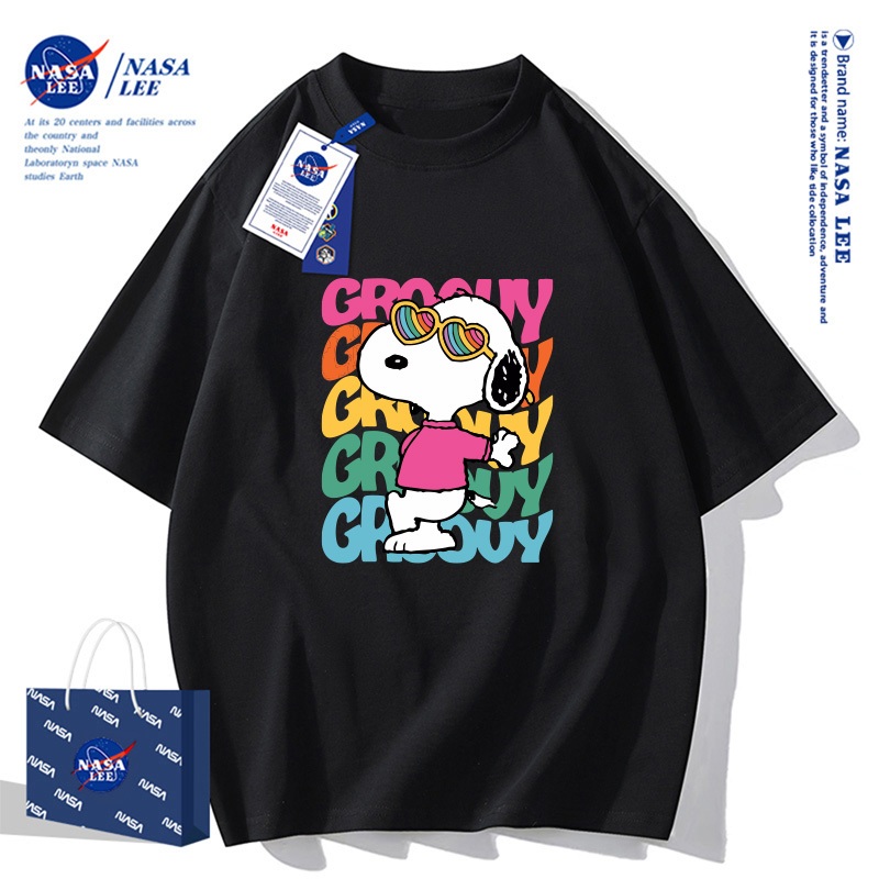 NASA Đồng Thương Hiệu - Áo Thun Cotton Nguyên Chất, Xu Hướng Mùa Hè 2025