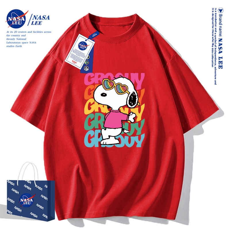 NASA Đồng Thương Hiệu - Áo Thun Cotton Nguyên Chất, Xu Hướng Mùa Hè 2025