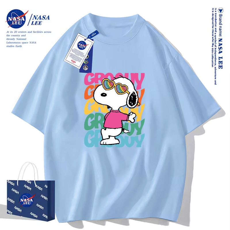 NASA Đồng Thương Hiệu - Áo Thun Cotton Nguyên Chất, Xu Hướng Mùa Hè 2025