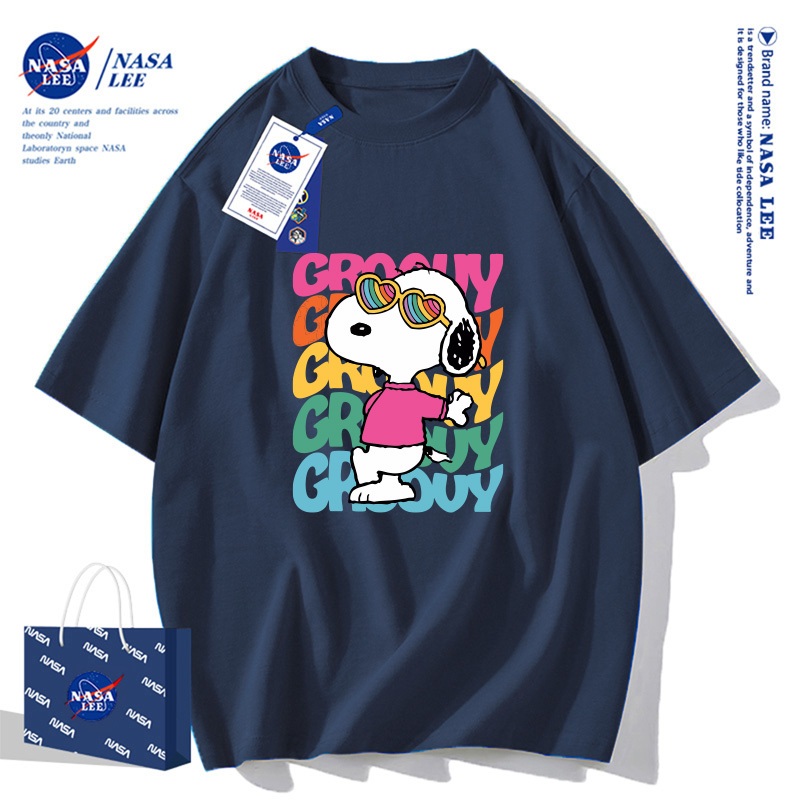 NASA Đồng Thương Hiệu - Áo Thun Cotton Nguyên Chất, Xu Hướng Mùa Hè 2025