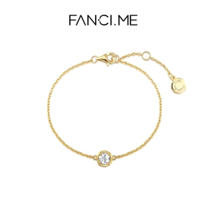 FanciMe Sweetheart Vòng tay bạc sô cô la Món quà trang sức tinh tế dành cho nữ
