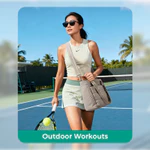 BAGSMART Túi Đeo Vai Thời Trang Puffy Túi Đeo Ngang Xách Nữ Túi Tote Chống Thấm Nước Cho Du Lịch Ngoài Trời Làm Việc Đại Học — ảnh 7