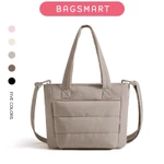 BAGSMART Túi Đeo Vai Thời Trang Puffy Túi Đeo Ngang Xách Nữ Túi Tote Chống Thấm Nước Cho Du Lịch Ngoài Trời Làm Việc Đại Học — ảnh 1