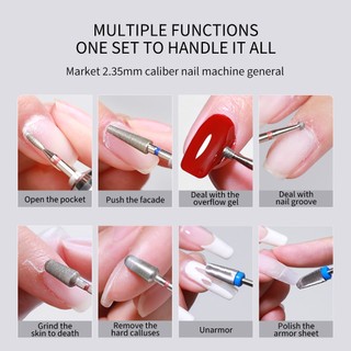 [ANNIES] Đầu đánh bóng làm móng tay kim cương chất lượng cao Pre-Treamatment Loại bỏ móng tay chống mài mòn Tẩy tế bào chết Dụng cụ chuyên nghiệp