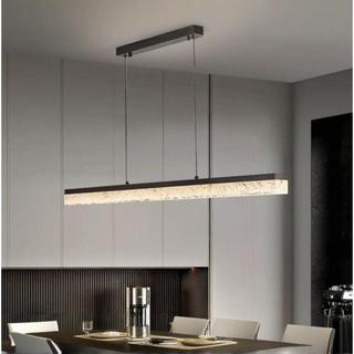 AIMI Acrylic Sắt Rèn Mặt Dây Chuyền Dài Thích Hợp Cho Nhà Bếp Thanh Nhà Hiện Đại Phòng Khách Phòng Ngủ Đèn Treo Tricolor
