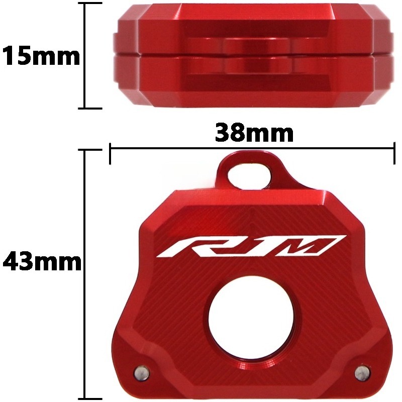 Dành Cho Xe YAMAHA YZF R1 R1M R15 R15M Sửa Đổi CNC Nhôm Xe Máy Chìa Khóa Bảo Vệ Chống Rơi Vỏ Chìa Khóa Phụ Kiện