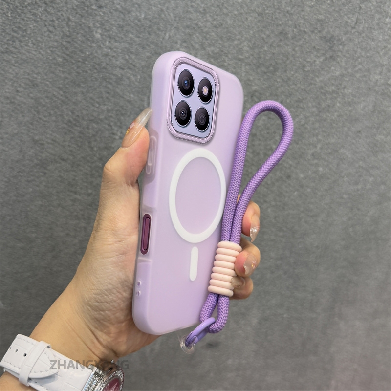 Ốp Lưng Cho Xiaomi 14T 14T Pro Silicone TPU Mềm Ốp Lưng Điện Thoại Hút Từ Tính Cao Cấp Thẩm Mỹ Thiết Kế Mới Dây Treo Miễn Phí Và Tinh Tế