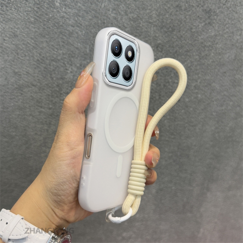 Ốp Lưng Cho Xiaomi 14T 14T Pro Silicone TPU Mềm Ốp Lưng Điện Thoại Hút Từ Tính Cao Cấp Thẩm Mỹ Thiết Kế Mới Dây Treo Miễn Phí Và Tinh Tế