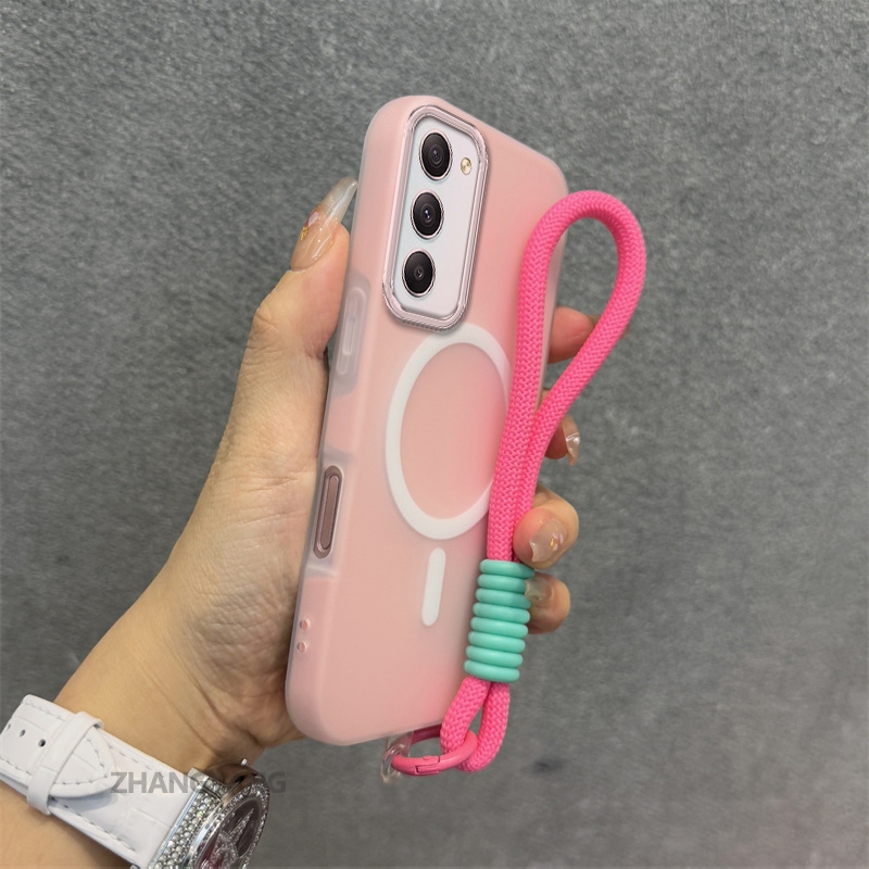 Ốp Lưng Cho Redmi 15 Silicone TPU Mềm Ốp Lưng Điện Thoại Hút Từ Tính Cao Cấp Thẩm Mỹ Thiết Kế Mới Miễn Phí Và Tinh Tế Treo Dây