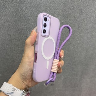 Ốp Lưng Cho OPPO A5 5G Silicon Cao Cấp Cảm Giác Da Ốp Lưng Điện Thoại 2 Trong 1 Thiết Kế Thẩm Mỹ Có Chức Năng Hút Từ Tính Và Dây Miễn Phí