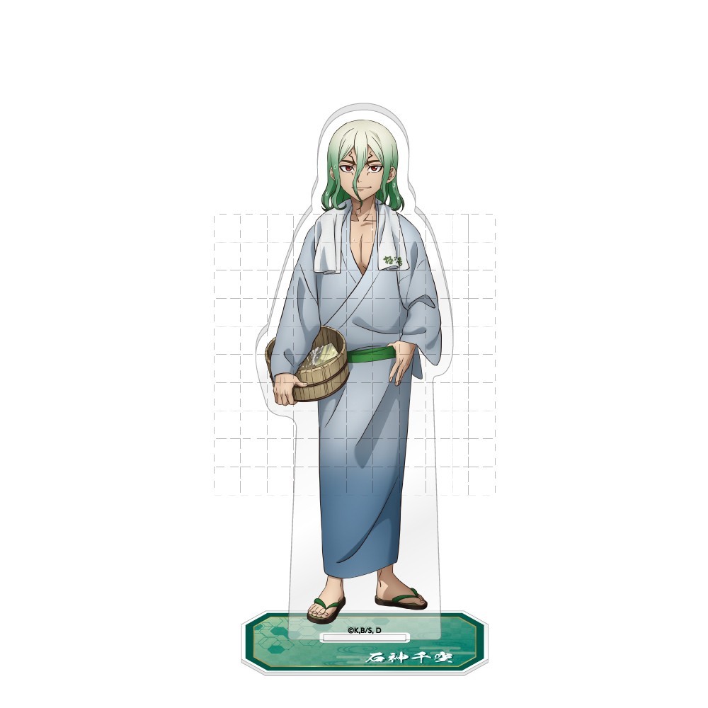Dr.STONE Acrylic Đứng Hình Senku Ishigami Hyoga Ukyo Saionji Anime Sưu Tập Quà Tặng Cosplay Merch