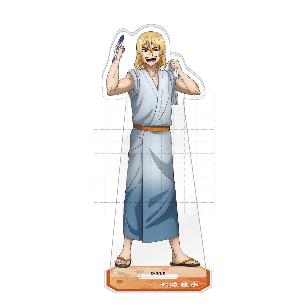 Dr.STONE Acrylic Đứng Hình Senku Ishigami Hyoga Ukyo Saionji Anime Sưu Tập Quà Tặng Cosplay Merch