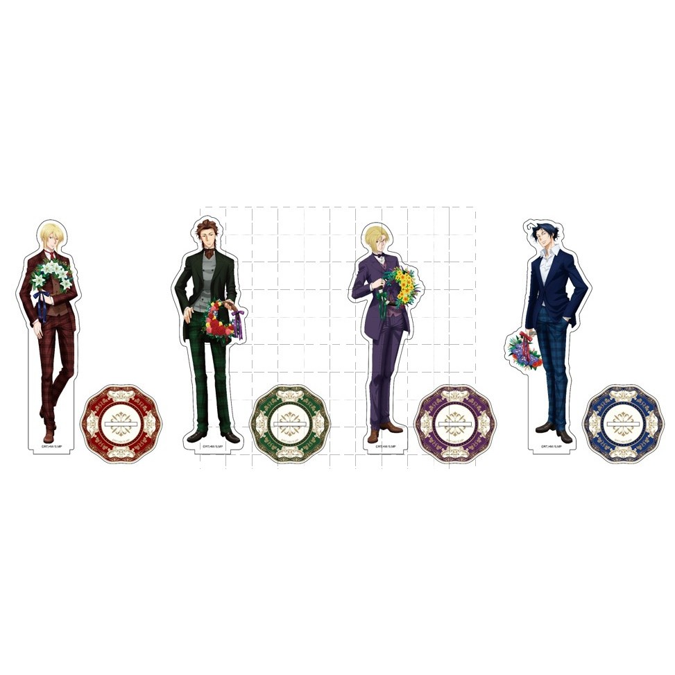 Anime Acrylic Đứng Hình Bộ - Moriarty the Patriot - William James Moriarty Anime Merch Gift