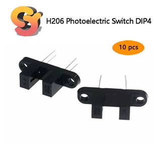 [Cung cấp hàng có sẵn] 10 chiếc Bộ ghép quang loại khe cắm WYC H104 H105 H206 H208 Công tắc cặp quang H21A3 Bộ chuyển đổi cảm biến bóng