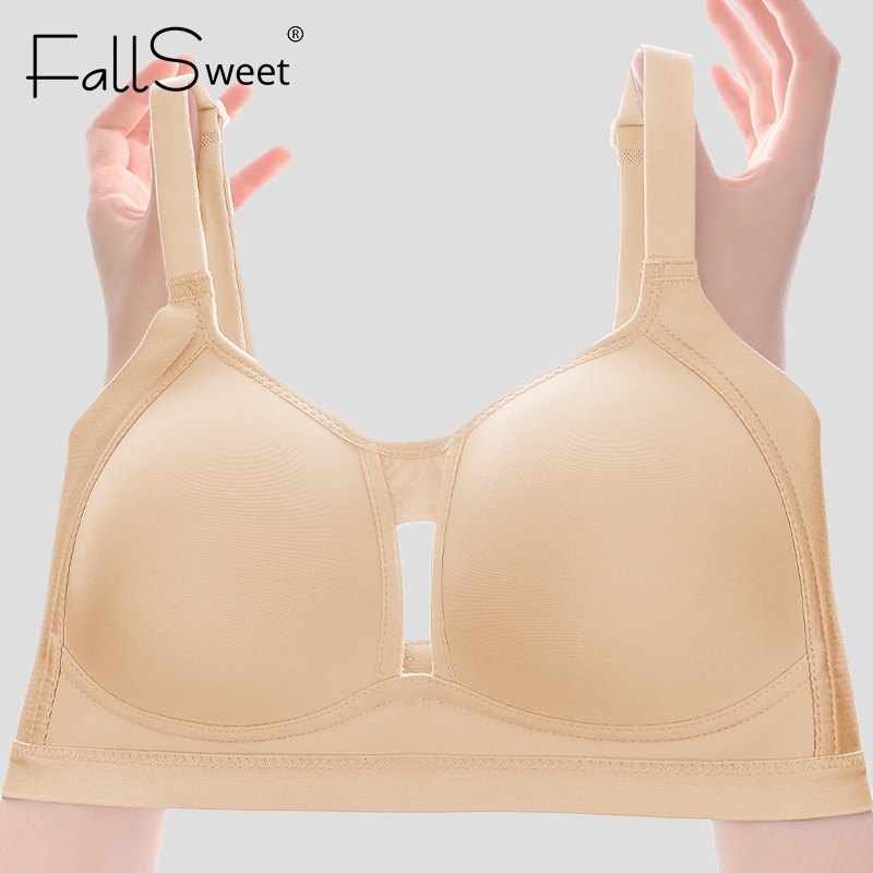 FallSweet COMBO 3 Bộ đồ lót nữ plus size, mềm mại với khả năng nâng đỡ tốt, kích thước từ 36 đến 44C