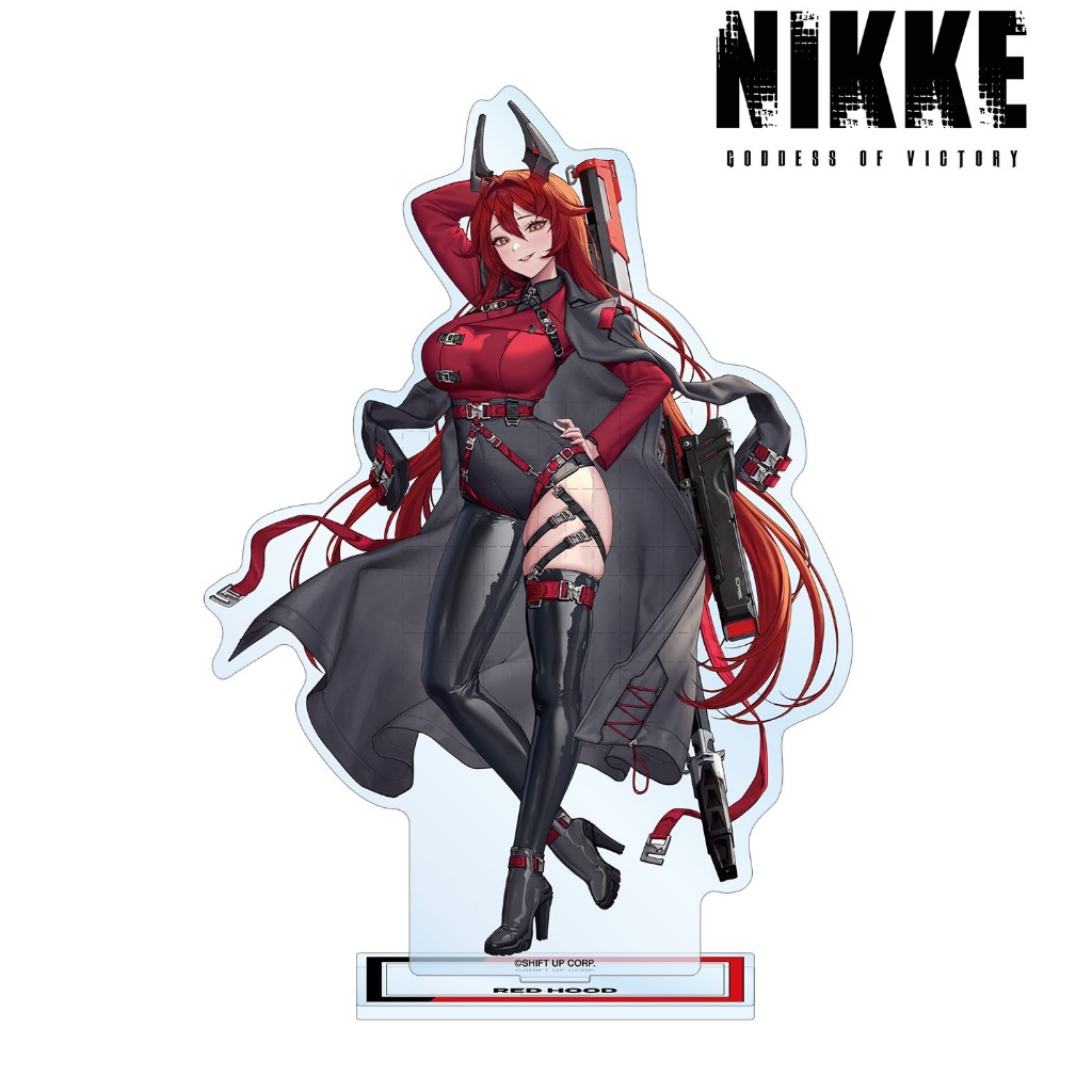 NIKKE Nữ Thần Chiến Thắng Acrylic Đứng Hình Privaty Laplace Red Hood Anime Game Merch Collection