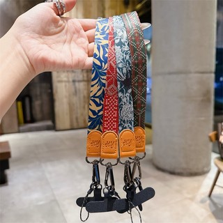 Dây Điện Thoại Di Động Cổ Tay Dây Ngắn Bện Dây Ngắn Nhỏ Tươi Điện Thoại Di Động Chống Mất Dây Xích