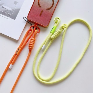 Dây buộc điện thoại di động có thể điều chỉnh Messenger Dây dài Handmade DIY Dây dài Điện thoại di động Dây chống thất lạc