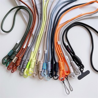 Dây buộc điện thoại di động có thể điều chỉnh Messenger Dây dài Handmade DIY Dây dài Điện thoại di động Dây chống thất lạc