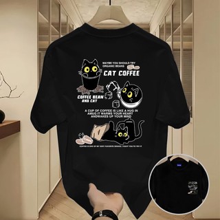 ✨Hàng có sẵn✨ Áo thun WASSUP họa tiết mèo nhỏ — Mẫu mới cho nam! 100% cotton, thời trang, Unisex