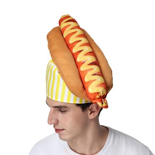 Người Lớn Ngộ nghĩnh Chó Nóng Đảng Nón Halloween 3D Thực Phẩm Cosplay Đầu Đầm Lễ Hội Nhà Cung Cấp Thực Phẩm Chủ Đề Đảng Trang Phục Phụ Kiện Quà Tặng Giáng Sinh