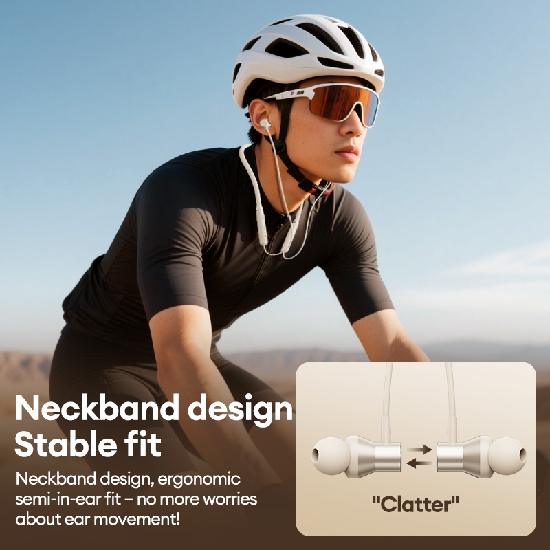 Tai nghe Bluetooth không dây đeo cổ Lenovo Y111 có micrô Tai nghe khử tiếng ồn Bass Thể thao Chạy bộ Tai nghe lâu trôi | BigBuy360 - bigbuy360.vn