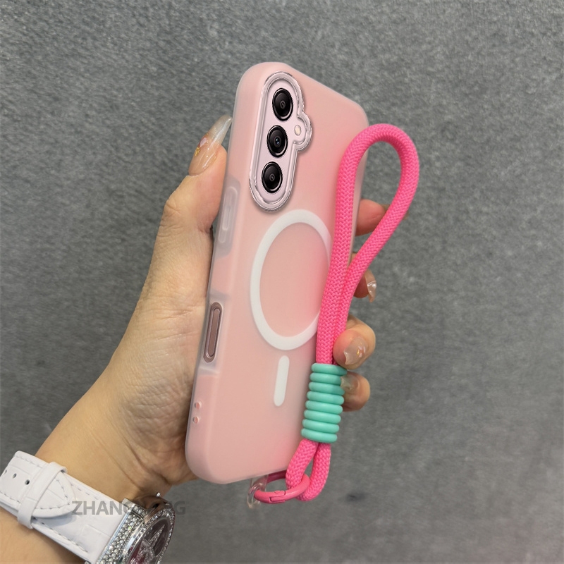 Ốp Lưng Dành Cho Samsung A26 A36 5G A56 5G Silicone TPU Mềm Ốp Lưng Điện Thoại Hút Từ Tính Cao Cấp Thẩm Mỹ Thiết Kế Mới Dây Treo Miễn Phí Và Tinh Tế