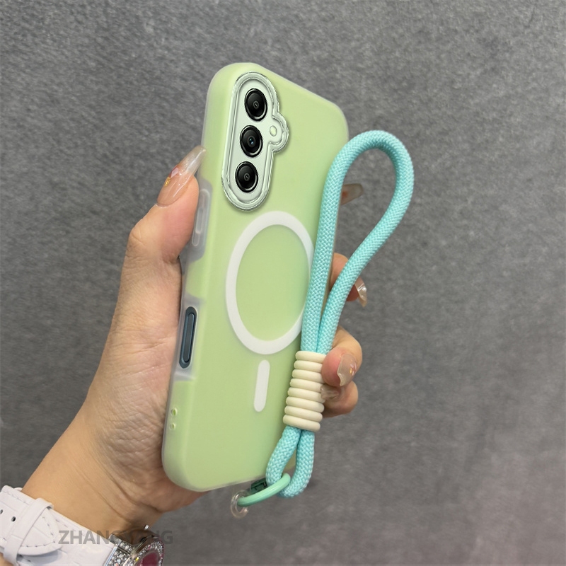 Ốp Lưng Dành Cho Samsung A26 A36 5G A56 5G Silicone TPU Mềm Ốp Lưng Điện Thoại Hút Từ Tính Cao Cấp Thẩm Mỹ Thiết Kế Mới Dây Treo Miễn Phí Và Tinh Tế