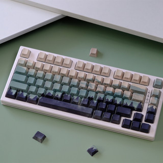 Mountain Forest Side Shine Through Keycaps PBT Dye-sub Cherry Profile Keycap Custom Keycaps Tương thích với Cherry Gateron MX Switch