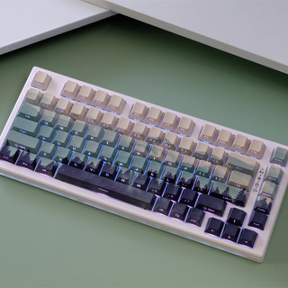 Mountain Forest Side Shine Through Keycaps PBT Dye-sub Cherry Profile Keycap Custom Keycaps Tương thích với Cherry Gateron MX Switch