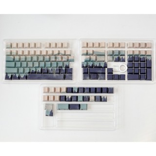 Mountain Forest Side Shine Through Keycaps PBT Dye-sub Cherry Profile Keycap Custom Keycaps Tương thích với Cherry Gateron MX Switch