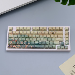 The Forest Side Shine Through Keycaps PBT Dye-sub Cherry Profile Keycap Custom Keycaps Tương thích với Cherry Gateron MX Switch