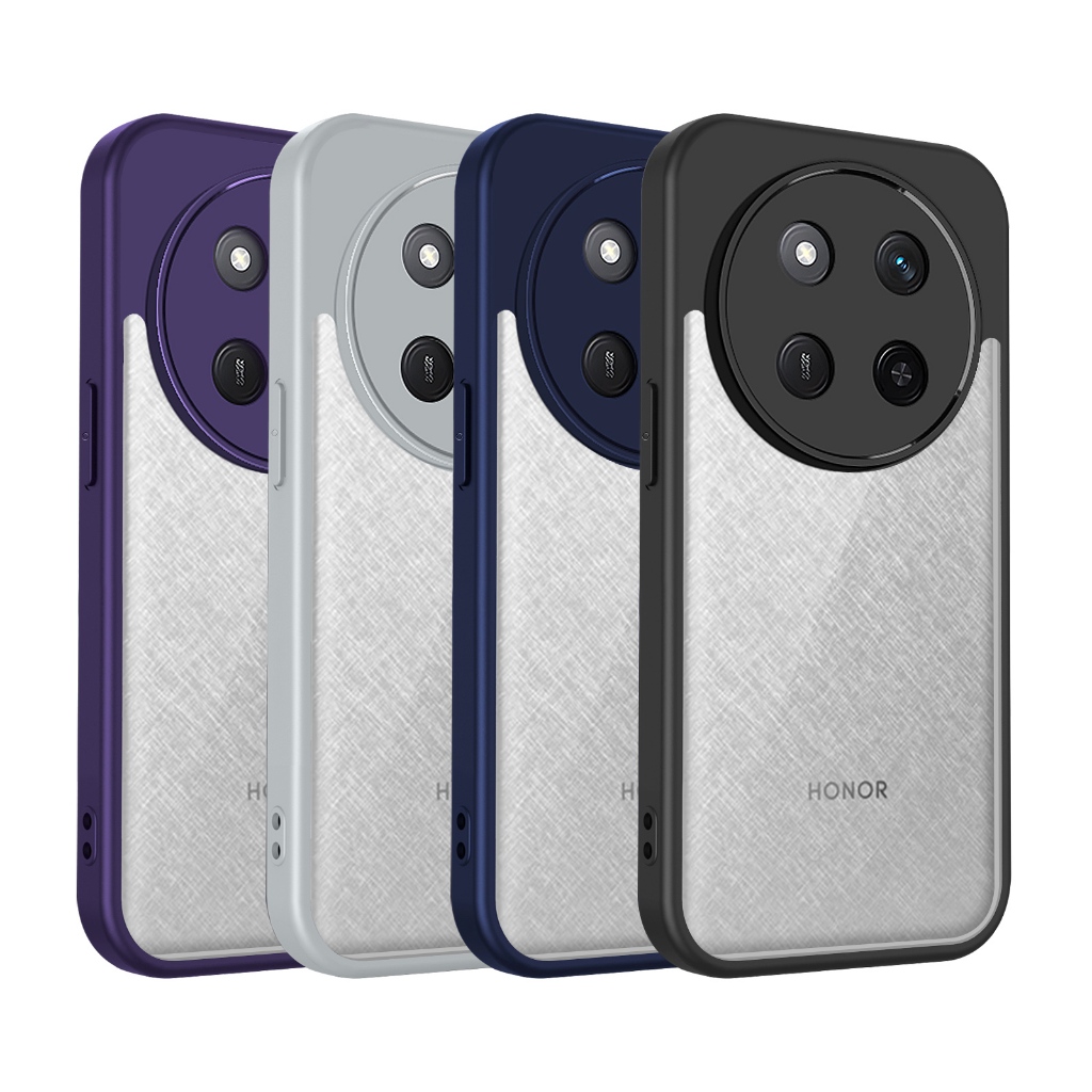 Ốp Điện Thoại Chống Sốc Trong Suốt Honor X6C X60 Pro X7C X7D X8C X8B X8D X9B X9C X9D Magic6 Lite Smart 4G 5G Vỏ Cứng Bảo Vệ Acrylic Mặt Sau Phụ Kiện