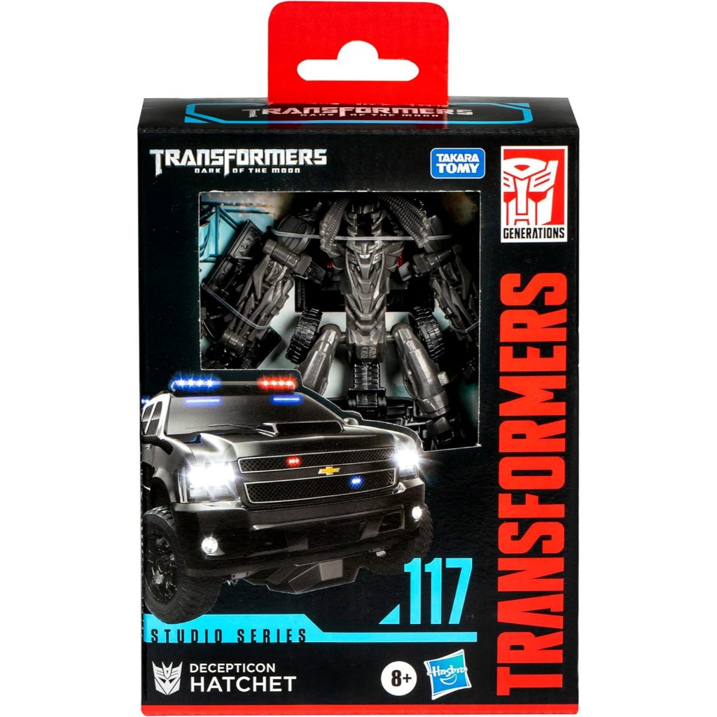 Transformers Generations Studio Series 94 Decepticon Hatchet Deluxe Class Nhân vật hành động Mặt ẩn của Mặt trăng G0539