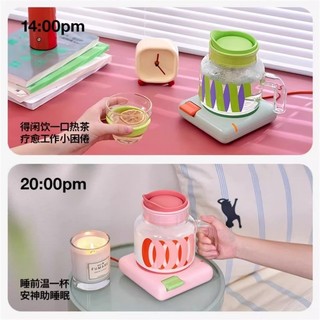 Quà tặng ngày lễ tình nhân Ưu tiên chakolab Bộ giữ nhiệt Coaster Thu đông Nhà sưởi ấm Placemat Văn phòng Máy tính để bàn có thể điều chỉnh Đế lót ly ấm áp Cốc nước sưởi ấm Sữa nóng Hiện vật Tấm đệm ấm nhỏ Bộ nồi béo nhỏ