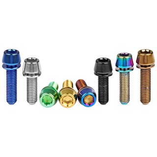 Catdogbear Titan Bu Lông M6x16 18 20 25mm Đầu Côn Có Máy Giặt Allen Chìa Khóa Vít Cho Xe Đạp Đĩa Phá Calipe