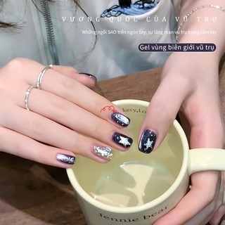 [ANNIES] Deep Sea Universe Cat 's Eye Nail Polish Hạt thủy tinh sáng màu xanh đậm cho tiệm làm móng