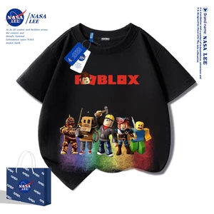 💥 Xu hướng hot 2025 💥 Áo thun trẻ em NASA họa tiết Robloxx — cotton — Unisex — Giao hàng ngay