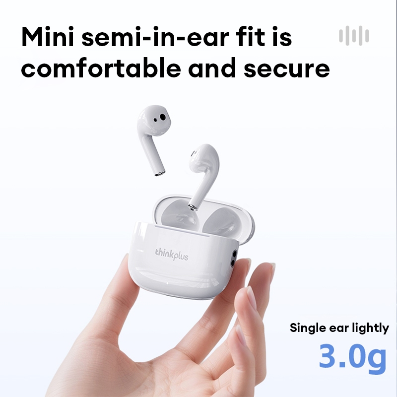 Tai nghe Lenovo LP30 proTWS và tai nghe bán trong không dây với thiết kế siêu nhẹ 3g và âm thanh HiFi cộng với Bluetooth 5.4 | BigBuy360 - bigbuy360.vn