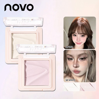 Phấn Highlighter Lì NOVO - Bột đường viền làm sáng tự nhiên 3D cho xương Cheekbones, Cầu mũi & V-Line, Thanh toán màu chính xác Không tắc nghẽn 9113