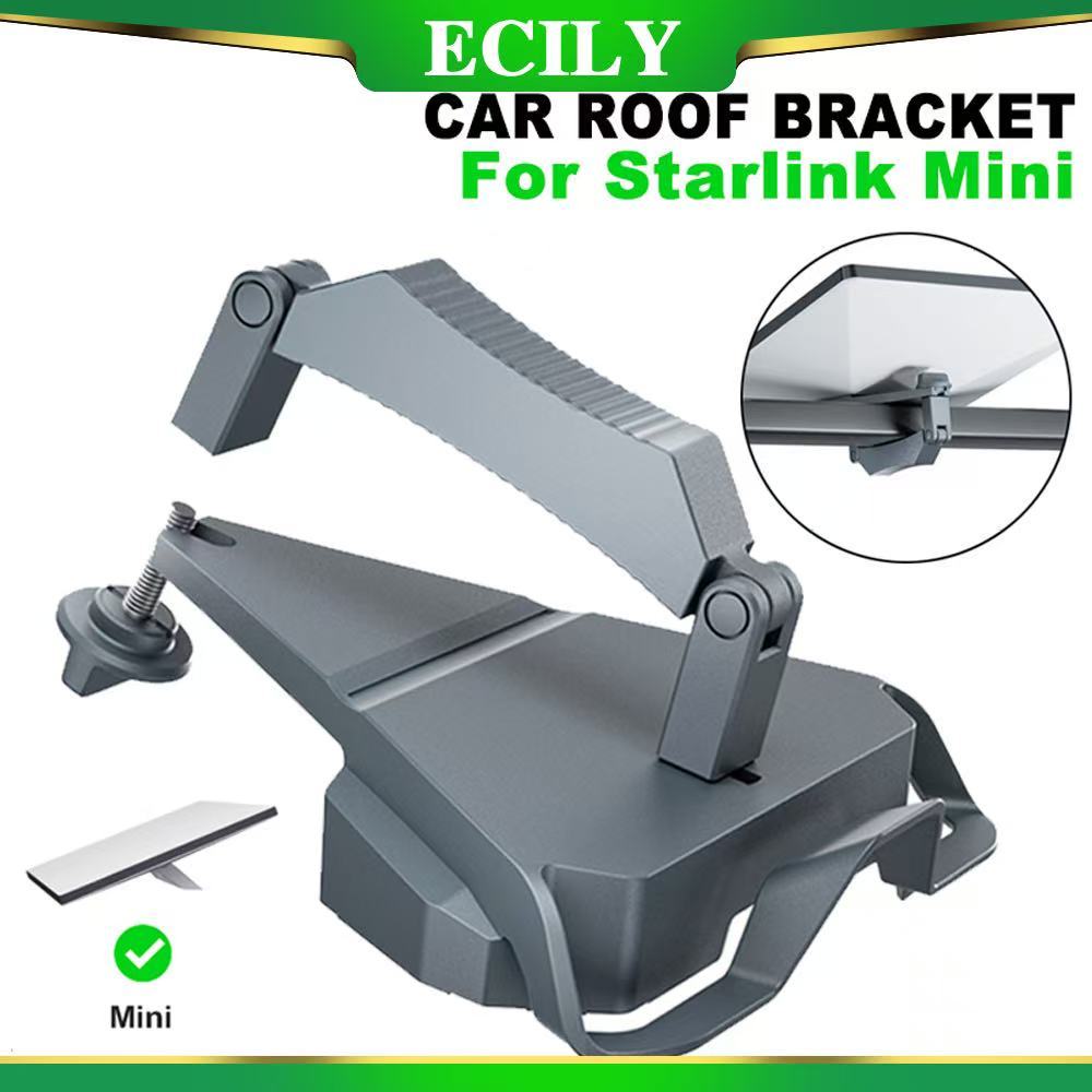ECILY Cho Starlink Xe Mini Mái Giá Đỡ Hợp Kim Nhôm Gắn Giá Đỡ Tương Thích Với Starlink Mini Ống Adapter Cho Starlink