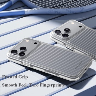 Ốp điện thoại Lereach cho iPhone 17 Pro Max / iPhone Air / 17, Vỏ mờ sóng có dải chống trượt hai mặt